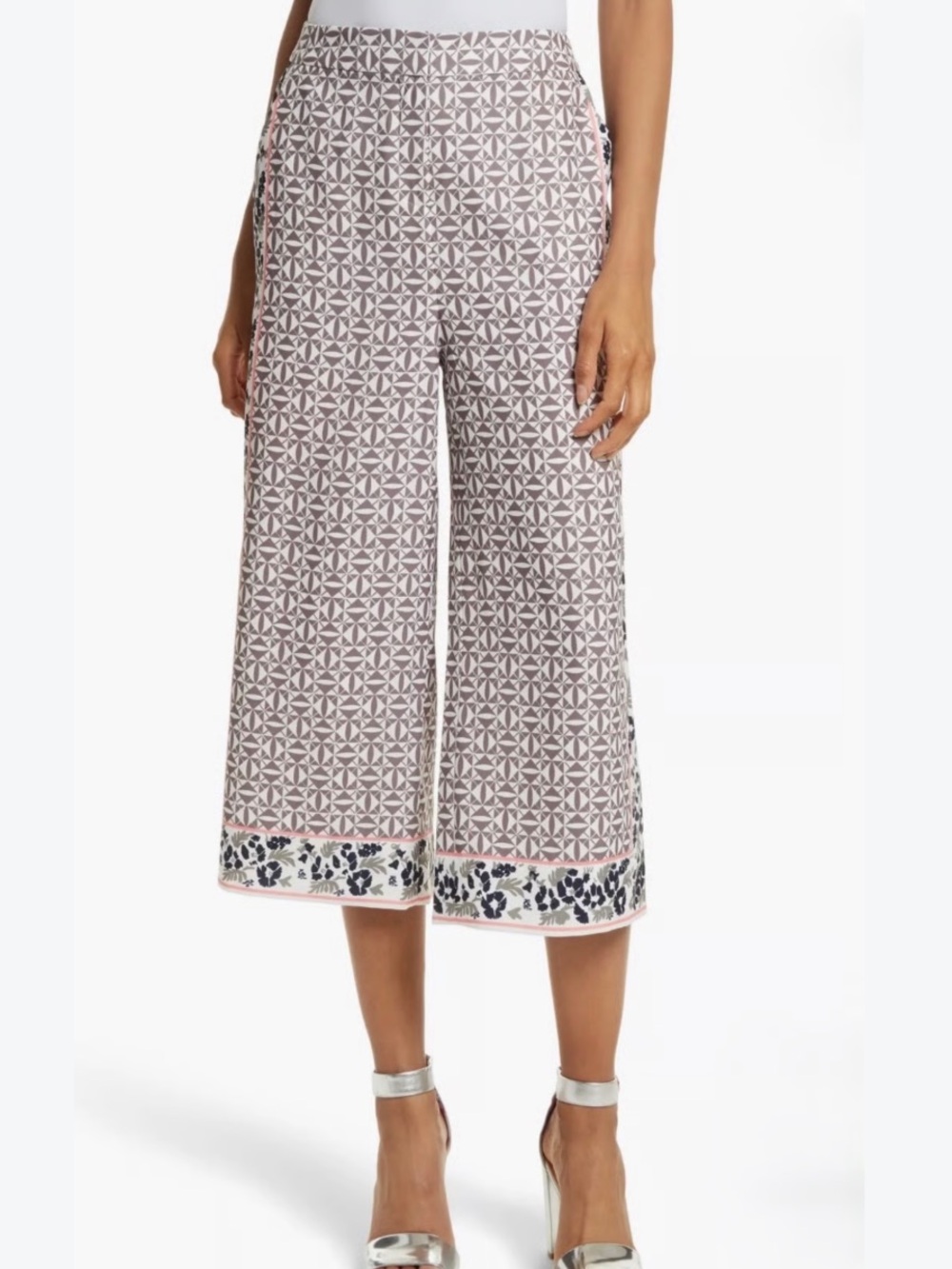 Ted Baker Kalid Wide-Leg Ankle Pants
